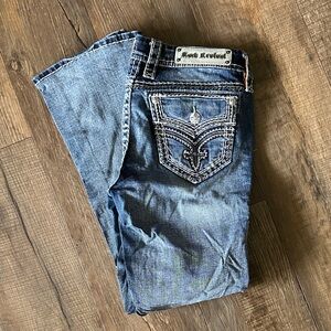 Rock Revival Women's Boot Cut Jeans in Blue